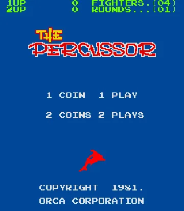 The Percussor screen shot title